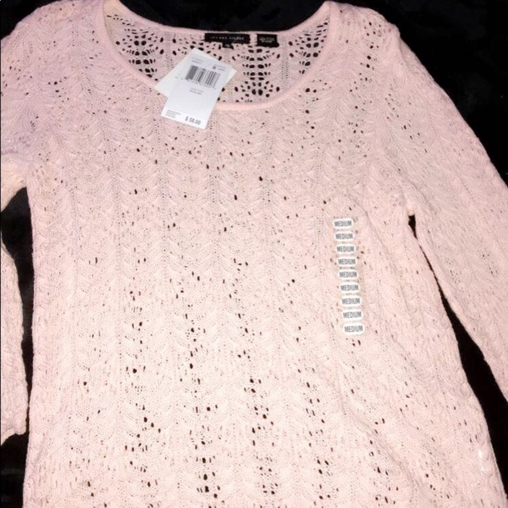 Pastel pink sweater